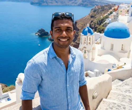 AI-generated dating profile travel photo