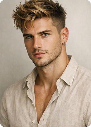 AI generated dating profile photo